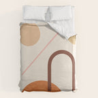 Abstraction_GEOMETRIC_SHAPE_ART_Minimalism_001C Duvet Cover Gallery Image 6