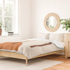 Abstraction_GEOMETRIC_SHAPE_ART_Minimalism_001C Duvet Cover Gallery Image 2