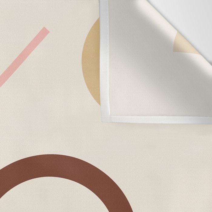 Abstraction_GEOMETRIC_SHAPE_ART_Minimalism_001C Wall Tapestry Gallery Image 3