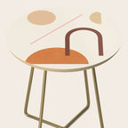 Abstraction_GEOMETRIC_SHAPE_ART_Minimalism_001C Side Table Gallery Image 2