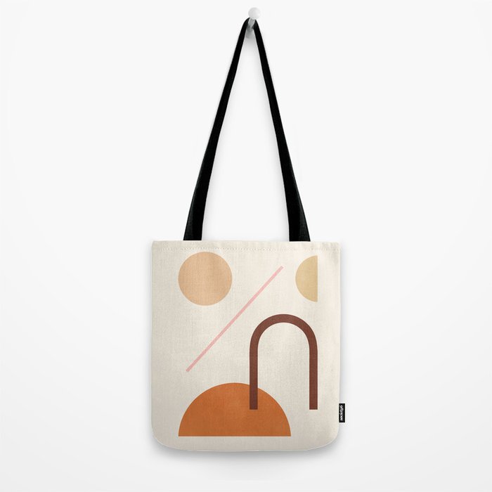Abstraction_GEOMETRIC_SHAPE_ART_Minimalism_001C Tote Bag Gallery Image 2