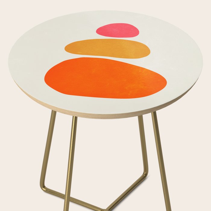 Pebbles: Mid Century Abstraction Side Table Gallery Image 2