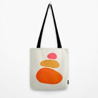 Pebbles: Mid Century Abstraction Tote Bag Gallery Image 2