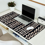 African Vintage Mali Mud Cloth Print Desk Mat Gallery Image 2