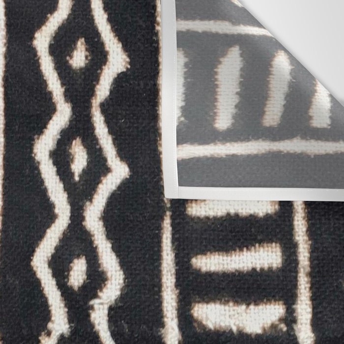 African Vintage Mali Mud Cloth Print Wall Tapestry Gallery Image 3