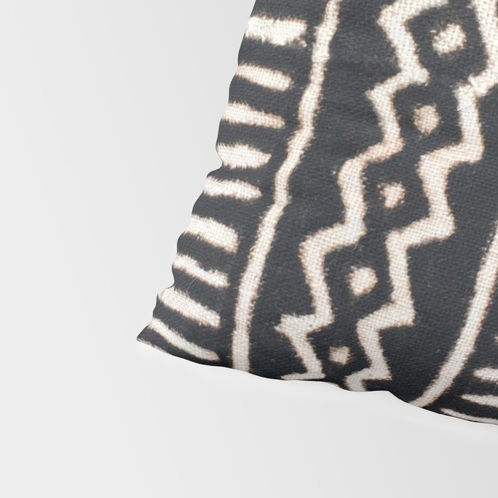African Vintage Mali Mud Cloth Print Pillow Sham Gallery Image 4