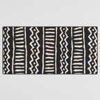 African Vintage Mali Mud Cloth Print Desk Mat Gallery Image 3