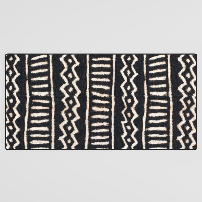African Vintage Mali Mud Cloth Print Desk Mat Gallery Image 3