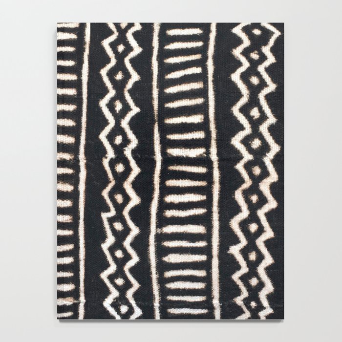 African Vintage Mali Mud Cloth Print Notebook Gallery Image 4