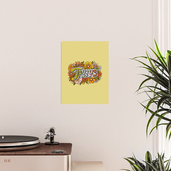 Taurus Flowers Poster Gallery Image 2