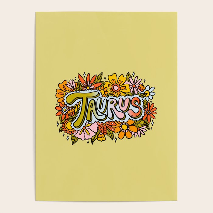 Taurus Flowers Poster Gallery Image 4