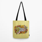 Taurus Flowers Tote Bag Gallery Image 2