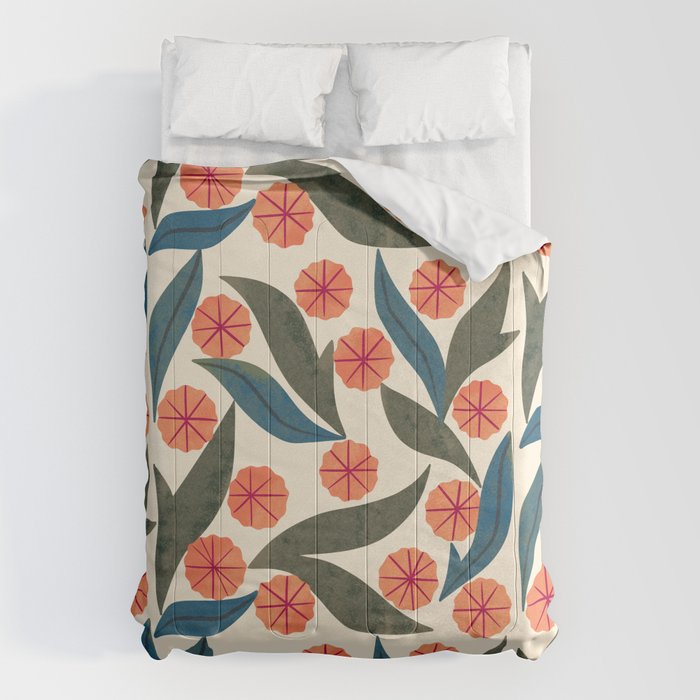Ruby Floral Comforter Gallery Image 6