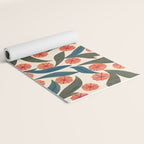 Ruby Floral Yoga Mat Gallery Image 2