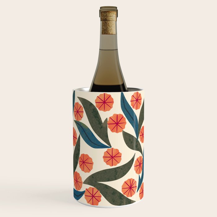 Ruby Floral Wine Chiller Gallery Image 1