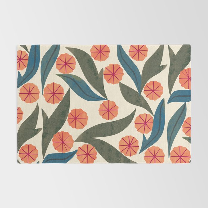 Ruby Floral Rug Gallery Image 2