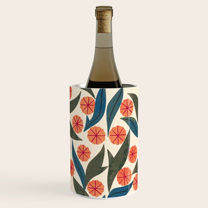 Ruby Floral Wine Chiller Gallery Image 2