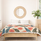 Ruby Floral Duvet Cover Gallery Image 3
