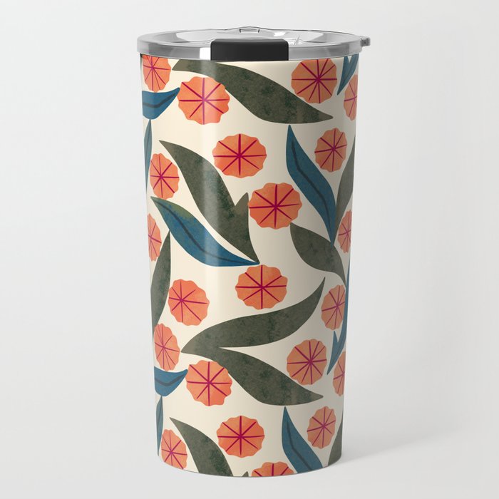 Ruby Floral Travel Mug Gallery Image 1