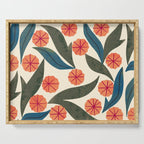 Ruby Floral Serving Tray Gallery Image 1