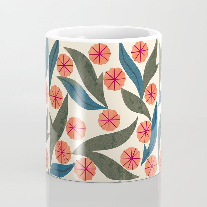 Ruby Floral Coffee Mug Gallery Image 4