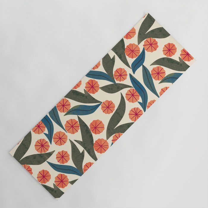 Ruby Floral Yoga Mat Gallery Image 1