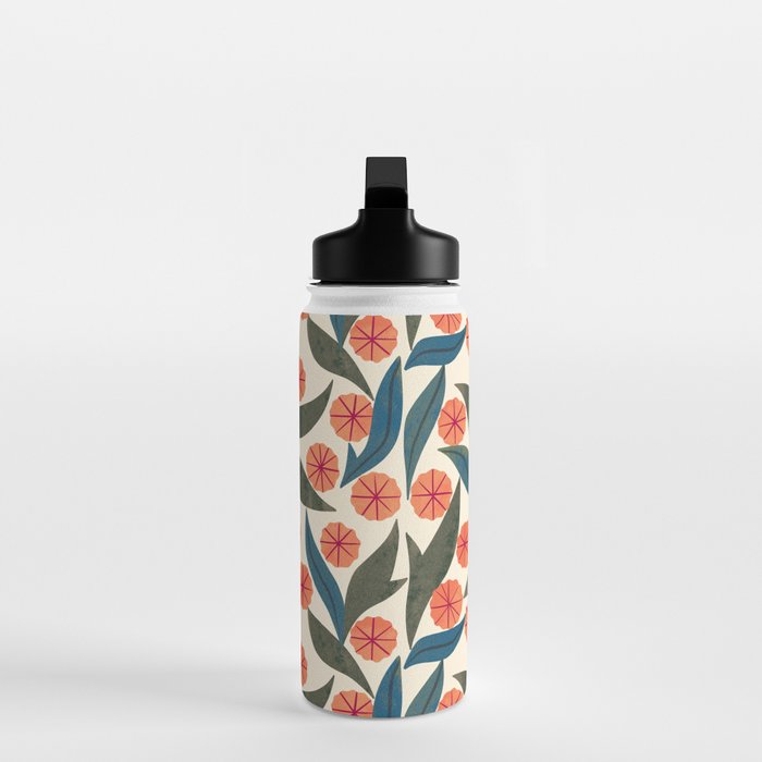 Ruby Floral Water Bottle Gallery Image 3