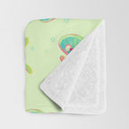 Luna Moth Throw Blanket Gallery Image 3