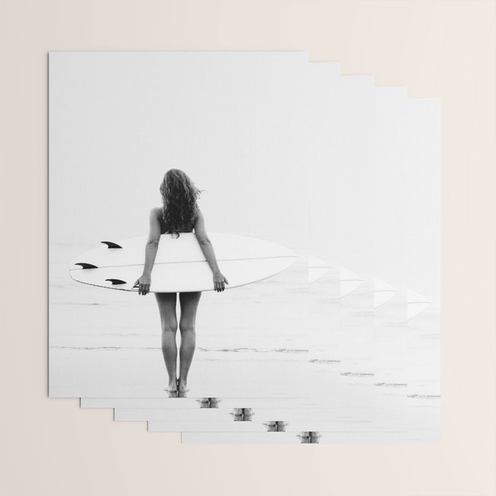 Surf Girl Wrapping Paper Gallery Image 3