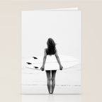 Surf Girl Stationery Card Gallery Image 2