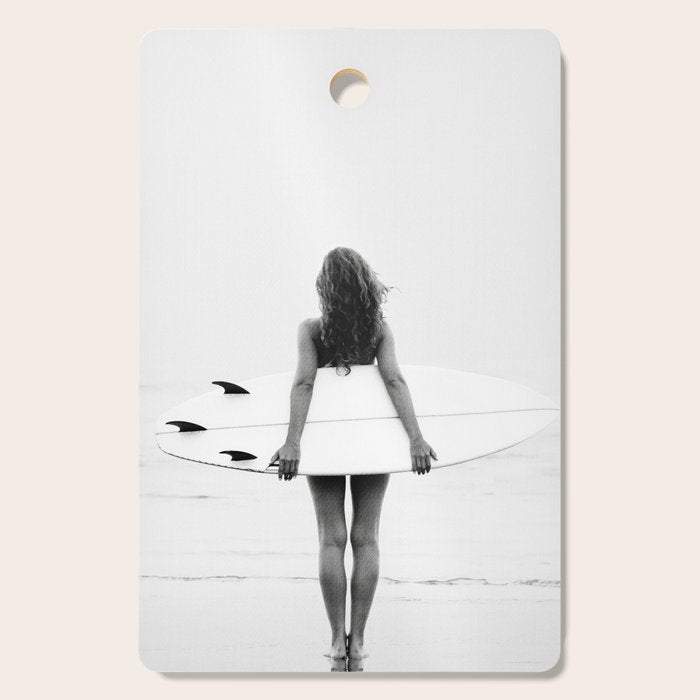 Surf Girl Cutting Board Gallery Image 1