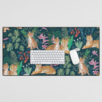 Tiger pattern Desk Mat Gallery Image 1