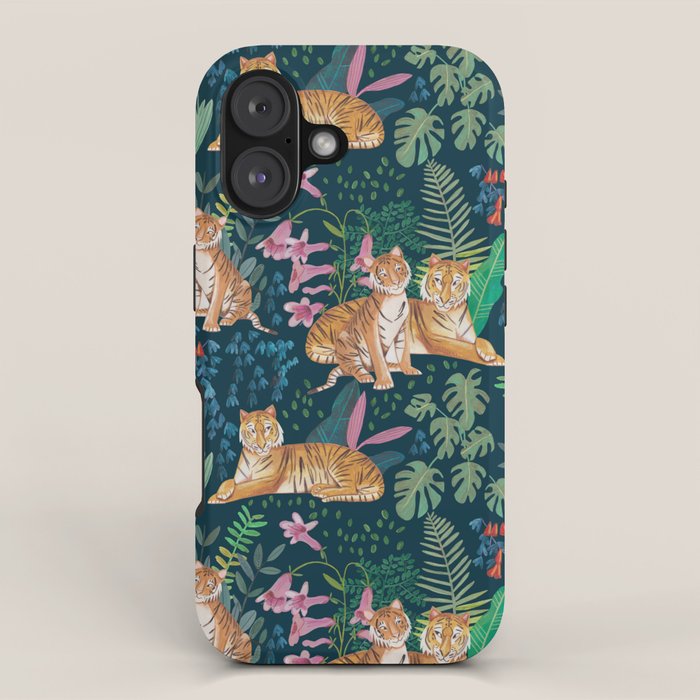 Tiger pattern iPhone Case Gallery Image 1