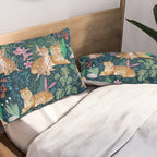 Tiger pattern Pillow Sham Gallery Image 2