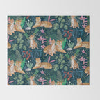 Tiger pattern Throw Blanket Gallery Image 2