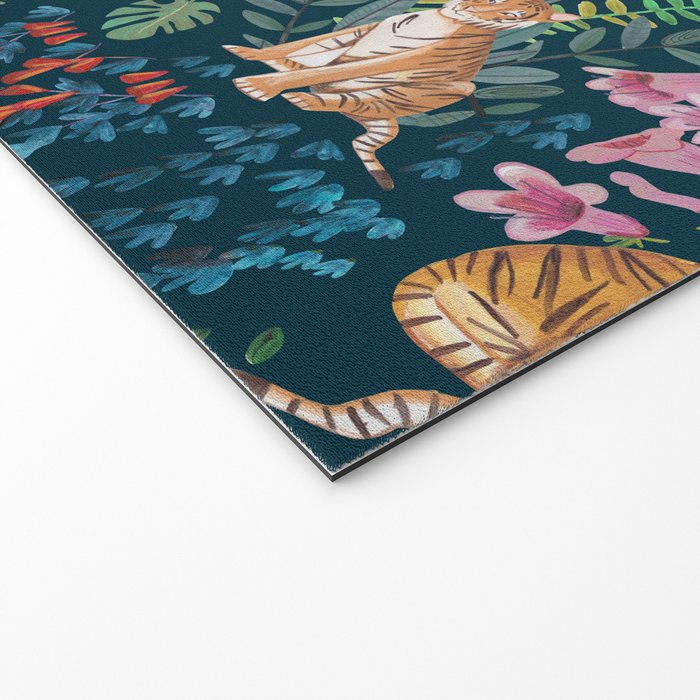 Tiger pattern Welcome Mat Gallery Image 2