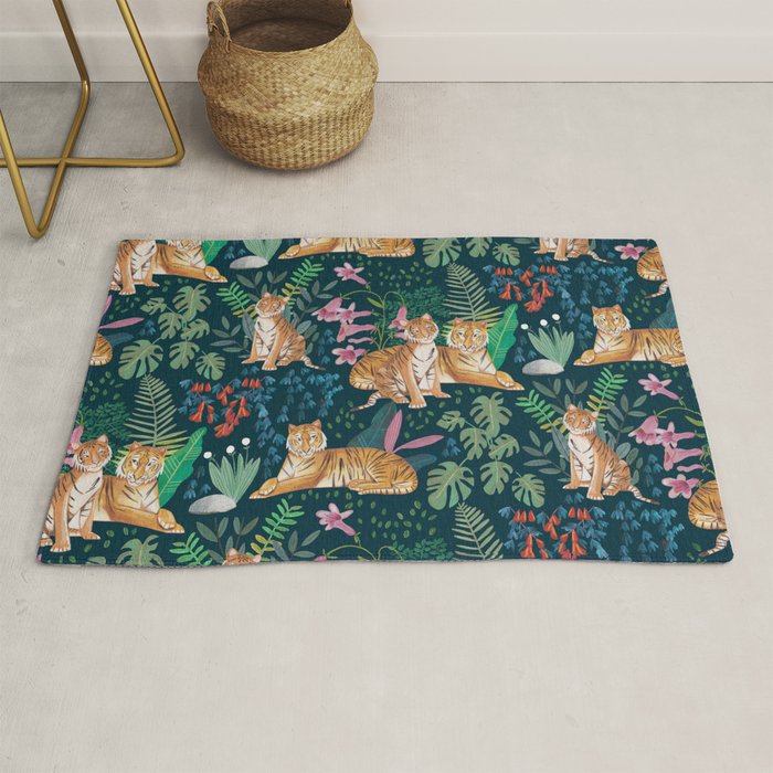 Tiger pattern Rug Gallery Image 1