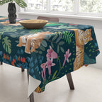 Tiger pattern Tablecloth Gallery Image 3