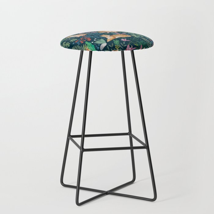 Tiger pattern Stool Gallery Image 1
