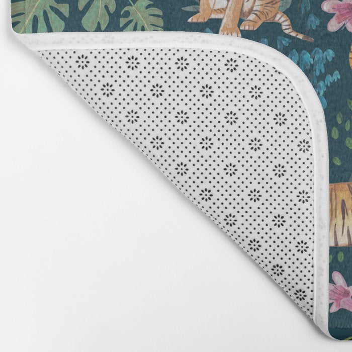 Tiger pattern Bath Mat Gallery Image 2