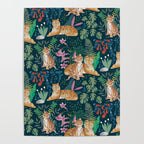 Tiger pattern Poster Gallery Image 4