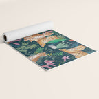 Tiger pattern Yoga Mat Gallery Image 2
