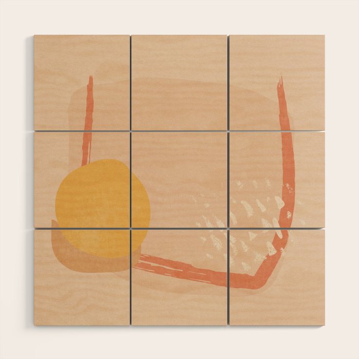 Abstract No.2 Wood Wall Art Gallery Image 1