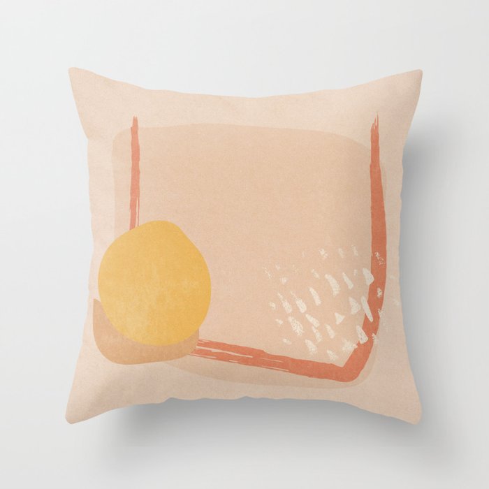 Abstract No.2 Throw Pillow Gallery Image 6
