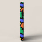 Creative colorful organic shape art pattern iPhone Case Gallery Image 2
