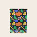 Creative colorful organic shape art pattern Wall Hanging Gallery Image 1