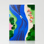 Cruising on a summer day Stationery Card Gallery Image 2