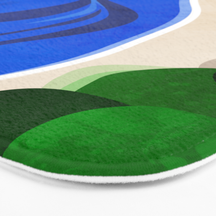Cruising on a summer day Bath Mat Gallery Image 3