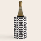 Floral Tiles / Lino Print Wine Chiller Gallery Image 2