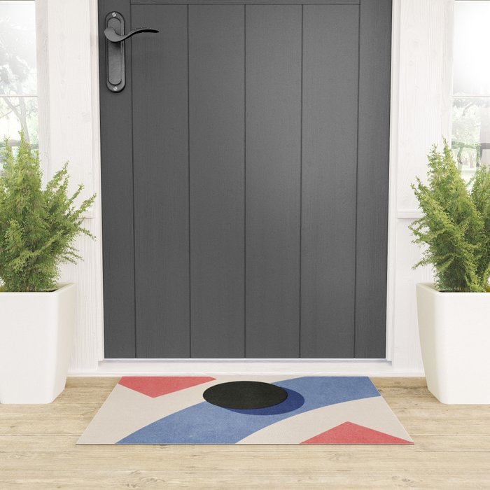 BALLS / Ice Hockey I Welcome Mat Gallery Image 3